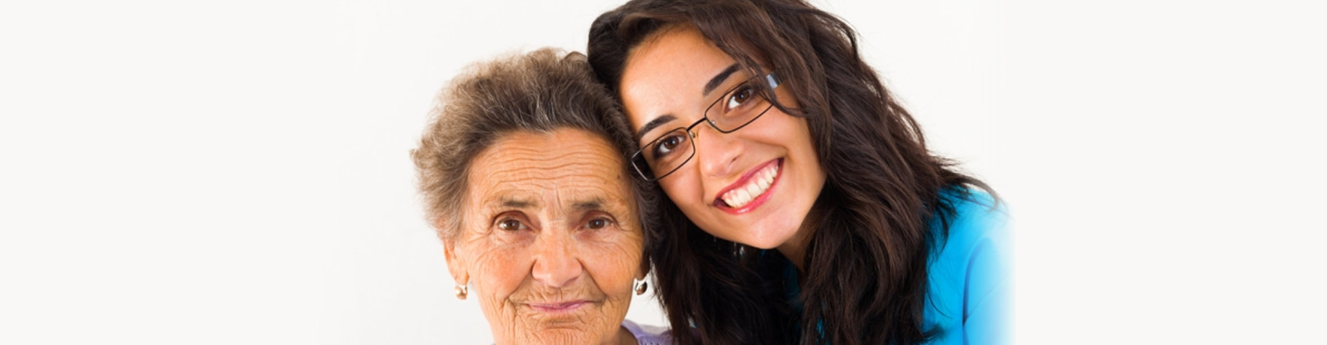 loving family member doctor caring about elderly grandmother
